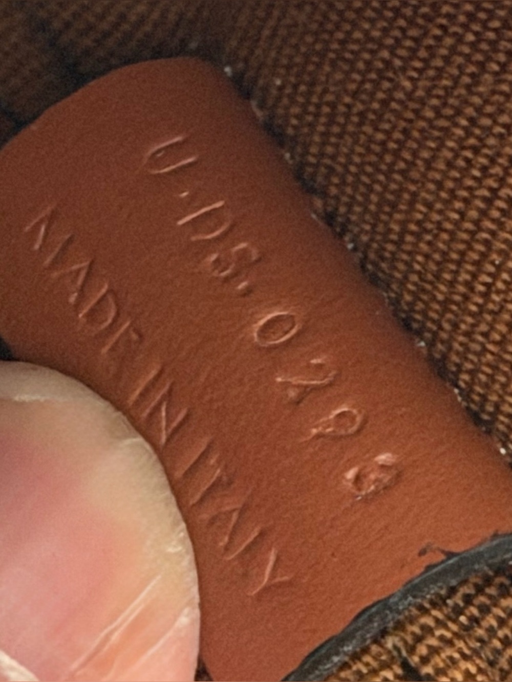 Celine Brown Triomphe Mini Vanity Crossbody Bag - Picture 12 of 16